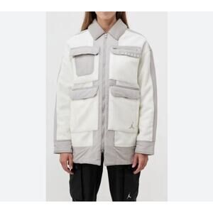 Jordan Cozy Womens Full Zip Oversized Jacket Size Medium NWOT